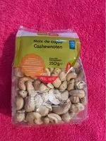 Mängden socker i Noix De Cajou Bio