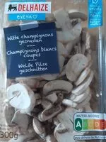 Mängden socker i Witte champignons gesneden