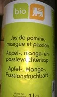 Mängden socker i Jus de Pomme, Mangue et Passion