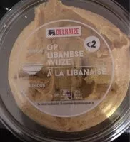 Mängden socker i Hummus méditerranéen