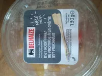 Mängden socker i poivron vert au fromage à la crème