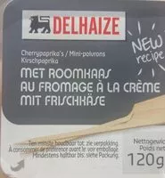 Mängden socker i Mini poivrons au fromage à la crème