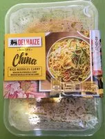 Mängden socker i Rice noodles curry