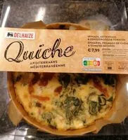 Mängden socker i Quiche Méditerranéenne