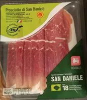 Mängden socker i Prosciutto di San Daniele