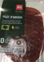 Mängden socker i Filet d'anvers