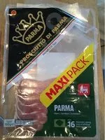 Mängden socker i Prosciutto Di Parma