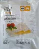 Mängden socker i Gouda slices young