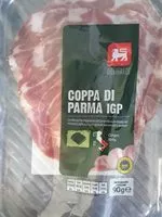 Mängden socker i Coppa di parma igp
