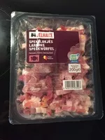 Mängden socker i Lardons