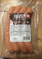 Mängden socker i Saucisse de francfort