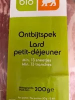 Mängden socker i Lard petit-déjeuner