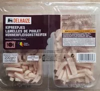 Mängden socker i Lamelles de poulet