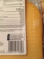 Mängden socker i Gouda light jeune