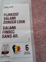 Mängden socker i Fijnkost Salami zonder look