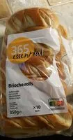 Mängden socker i Brioche rolls