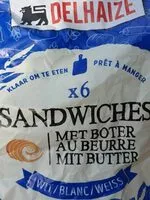 Mängden socker i Sandwiches blancs au beurre