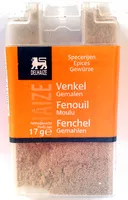 Mängden socker i Fenouil moulu