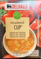 Mängden socker i Instant Cup' Tomates croutons