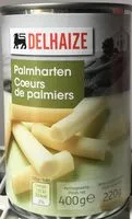 Mängden socker i Cœurs de palmiers