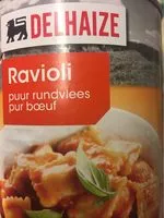 Mängden socker i Ravioli pur boeuf