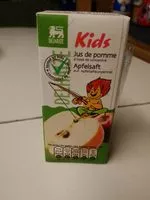 Mängden socker i Kids jus de pomme