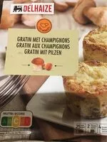 Mängden socker i Gratin aux champignons