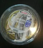 Mängden socker i Anchois marinés