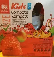 Mängden socker i Kids - Compote pomme-fraise