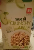 Mängden socker i Muesli Croustillant à la Pomme avec Stévia
