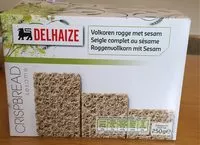 Mängden socker i Crispbread Sesame