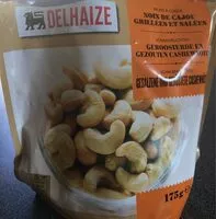 Mängden socker i Noix de cajou grillées et salées