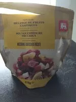 Mängden socker i Mélange de fruits exotiques