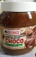 Mängden socker i Choco DELHAIZE