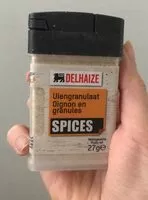 Mängden socker i Oignon en granules