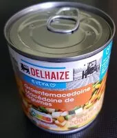 Mängden socker i Macédoine de légumes