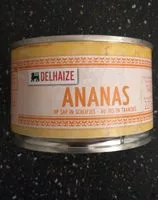 Mängden socker i Ananas au jus en tranches