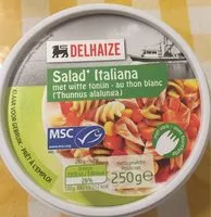 Mängden socker i Salad´italiana delhaize
