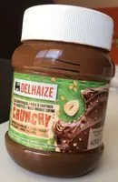 Mängden socker i Pâte à tartiner crunchy