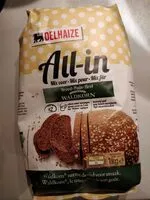 Mängden socker i Mélange all-in pour pain Waldkorn
