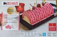 Mängden socker i Bûche glacée Framboise Vanille Meringue