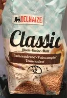 Mängden socker i Farine de blé pain complet