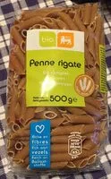 Mängden socker i Penne rigate blé complet