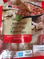 Mängden socker i Chou-fleur comme alternative au riz - Méditerranéen