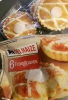 Mängden socker i Frangipanes