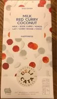Mängden socker i Chocolat au lait à la boix de coco grillée et au curry rouge