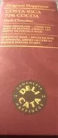 Mängden socker i Costa Rica 71% Cocoa