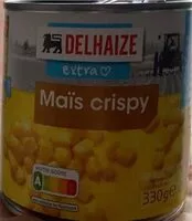 Mängden socker i Maïs crispy