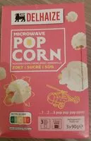 Mängden socker i Pop corn sucré