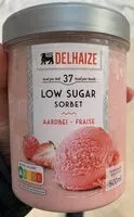 Mängden socker i Low Sugar Sorbet - Fraise